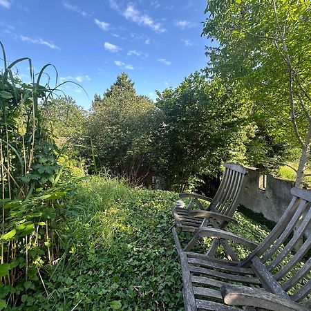 Gemütliche Blockhütte in Wiennähe Zofing Exterior foto
