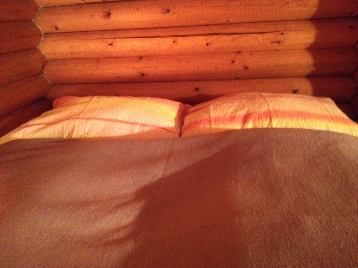 Gemütliche Blockhütte in Wiennähe Zofing Exterior foto